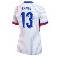 Echipament fotbal Franţa Kante #13 Tricou Deplasare European 2024 pentru femei maneca scurta